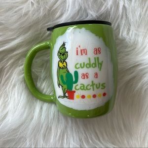 Kaella Rue I’m As Cuddly as A Cactus Grinch Green Tumbler Mug